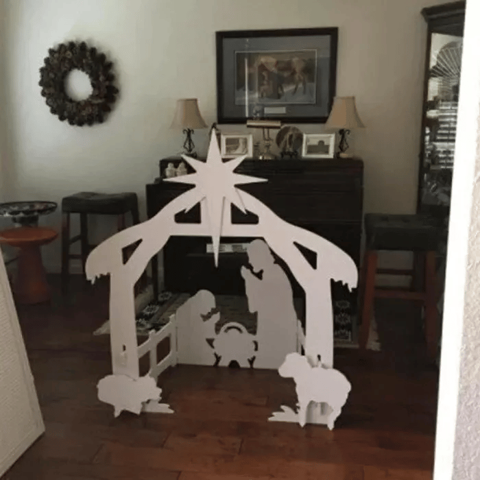 🔥LAST DAY 49% OFF 🔥 Outdoor Complete Nativity Scene