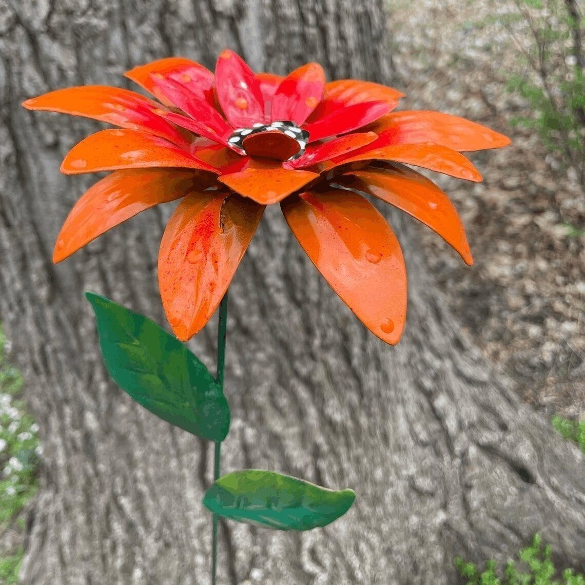 🔥Last Day Special Sale 49% OFF🍀Metal Flowers Garden Stakes🍀