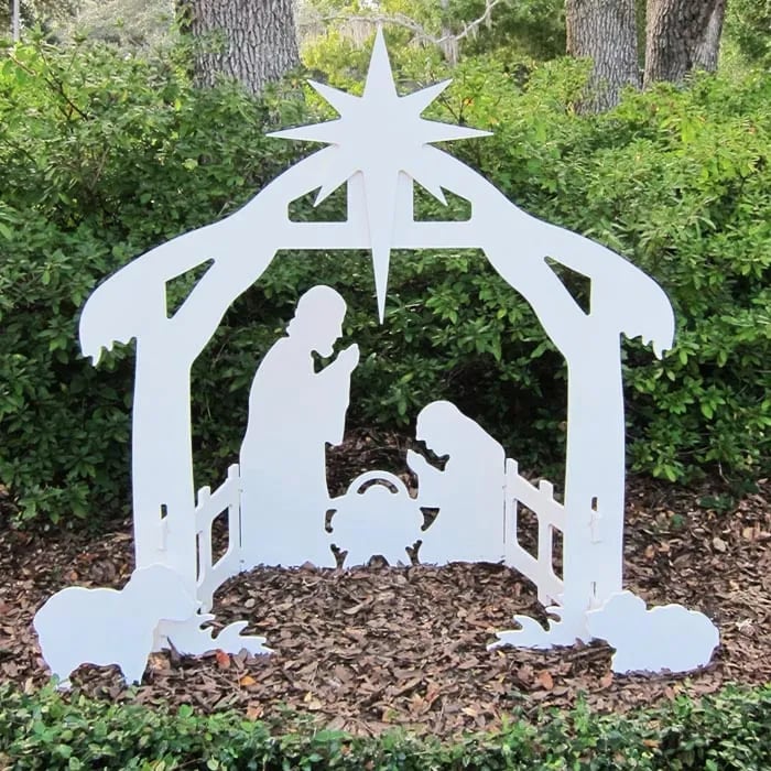 🔥LAST DAY 49% OFF 🔥 Outdoor Complete Nativity Scene