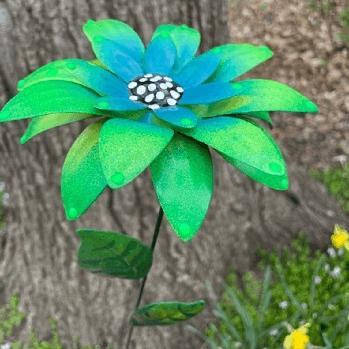 🔥Last Day Special Sale 49% OFF🍀Metal Flowers Garden Stakes🍀
