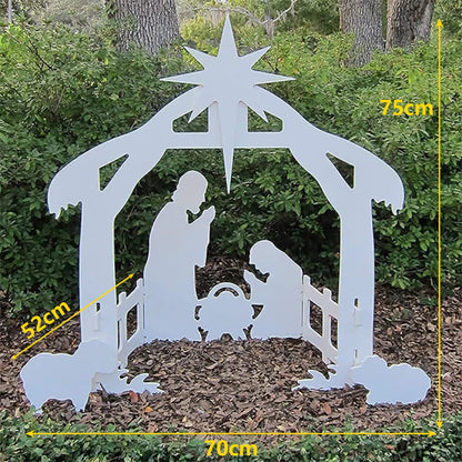 🔥LAST DAY 49% OFF 🔥 Outdoor Complete Nativity Scene